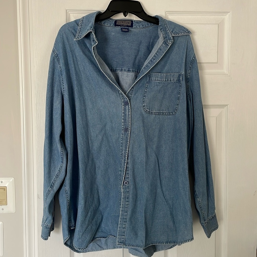 Denim shirt